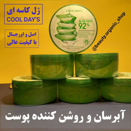 ژل آلوورای کاسه ای COOL DAY'D